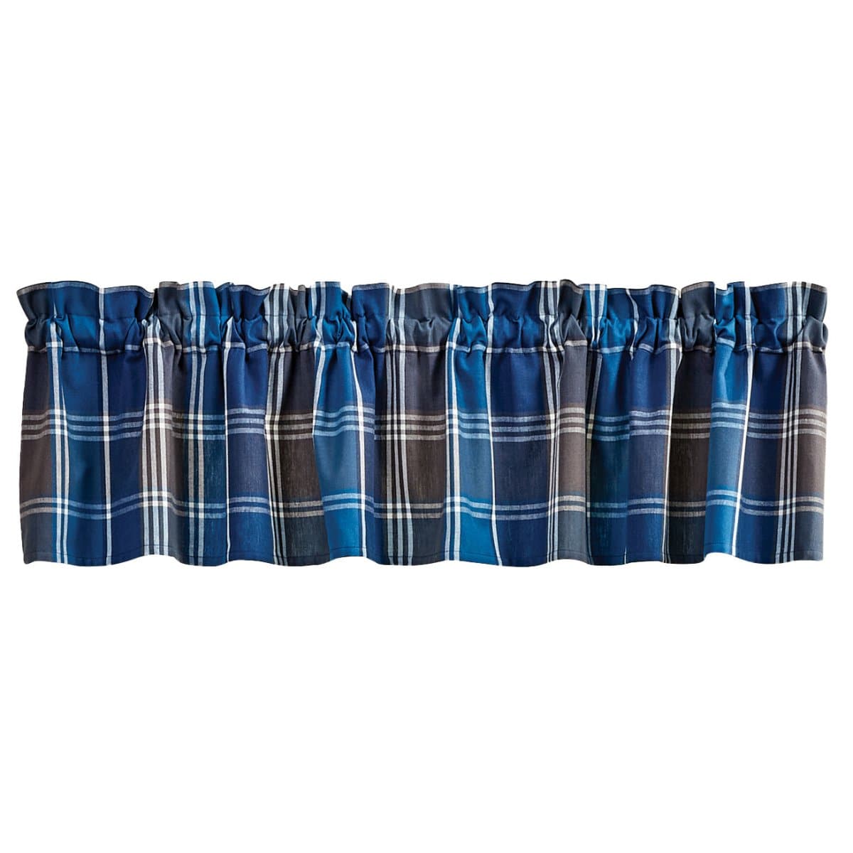 Rainy Lake Plaid Valance Unlined-Park Designs-The Village Merchant