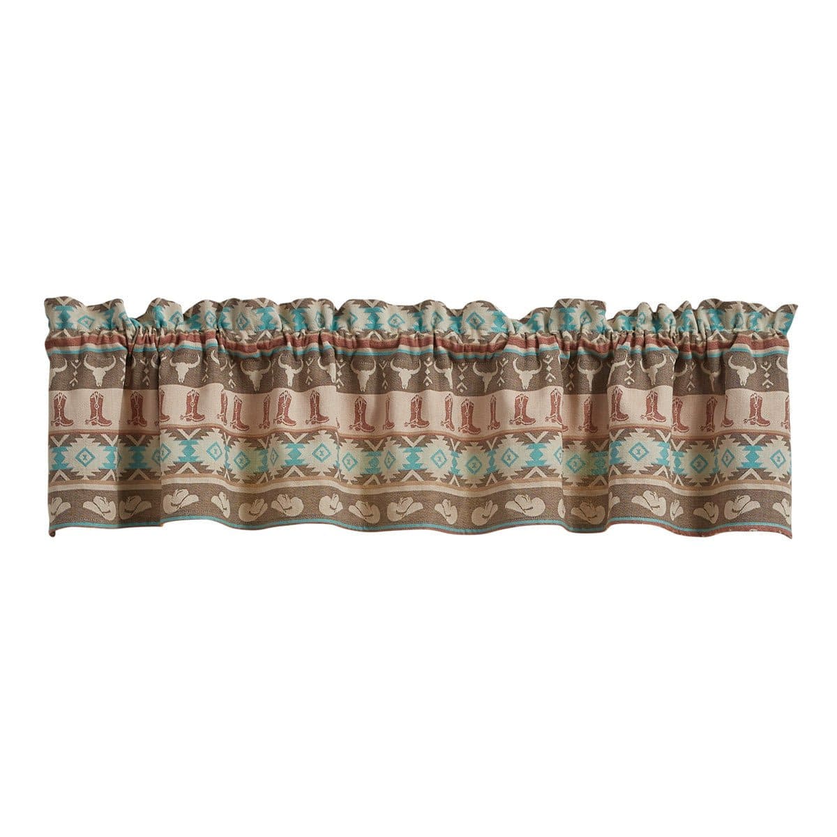 Ranch Jacquard Valance Unlined-Park Designs-The Village Merchant
