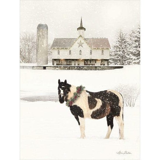 Ready For Christmas Horse By Lori Deiter Art Print - 12 X 16-Penny Lane Publishing-The Village Merchant