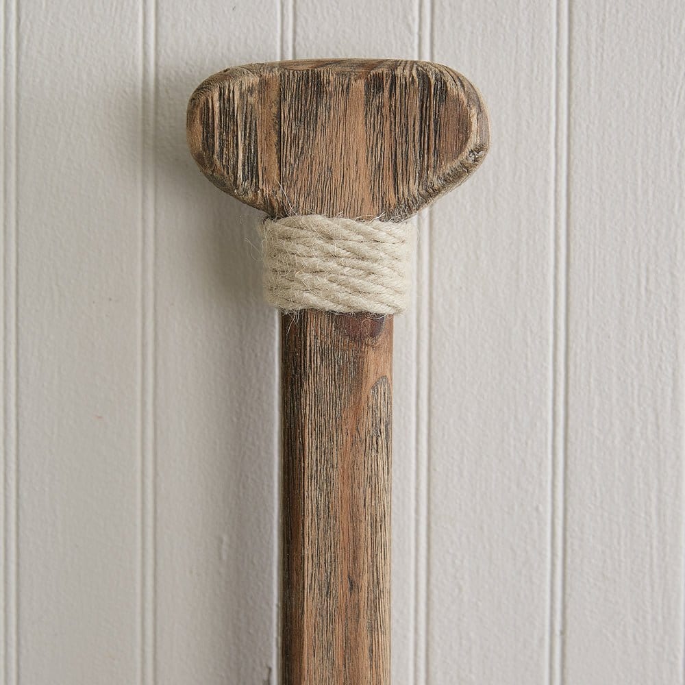 Reclaimed Wood Oar Wall Art-CTW Home-The Village Merchant