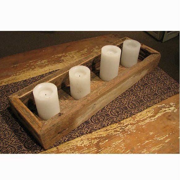 Reclaimed Wood Tray Rectangle-Pine Creek-The Village Merchant