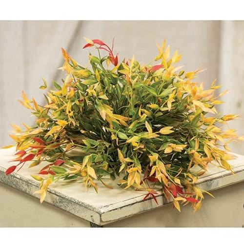 Red and Green Velvet Ash Half Sphere 11" Diameter