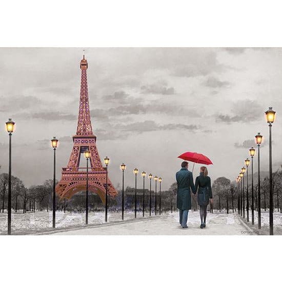 Red Umbrella By JG Studios Art Print - 12 X 18-Penny Lane Publishing-The Village Merchant