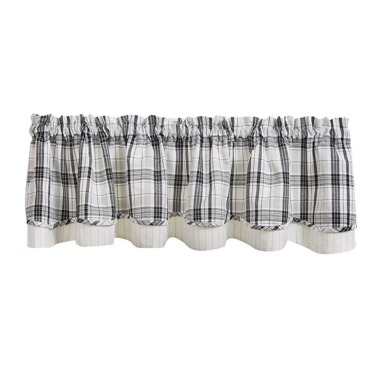 Refined Rustic Layered Valance Lined-Park Designs-The Village Merchant