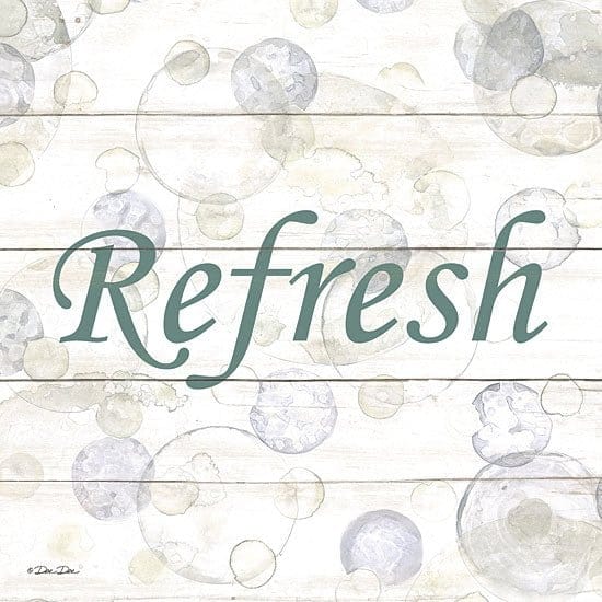 Refresh Bubbles By Dee Dee Reynolds Art Print - 12 X 12-Penny Lane Publishing-The Village Merchant