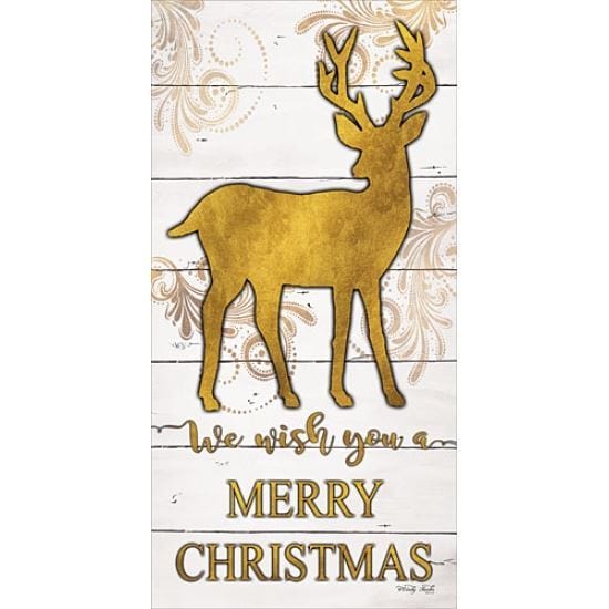 Reindeer Merry Christmas By Cindy Jacobs Art Print - 9 X 18-Penny Lane Publishing-The Village Merchant