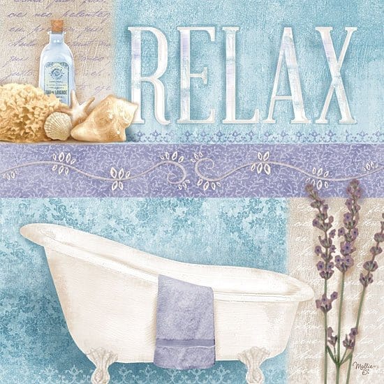 Relax By Mollie B Right Art Print - 12 X 12-Penny Lane Publishing-The Village Merchant