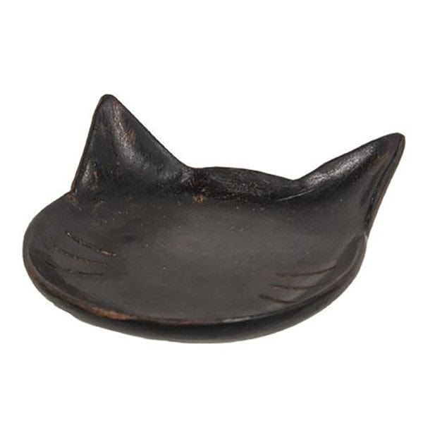 Resin Black Cat Jewelry / Trinket Tray