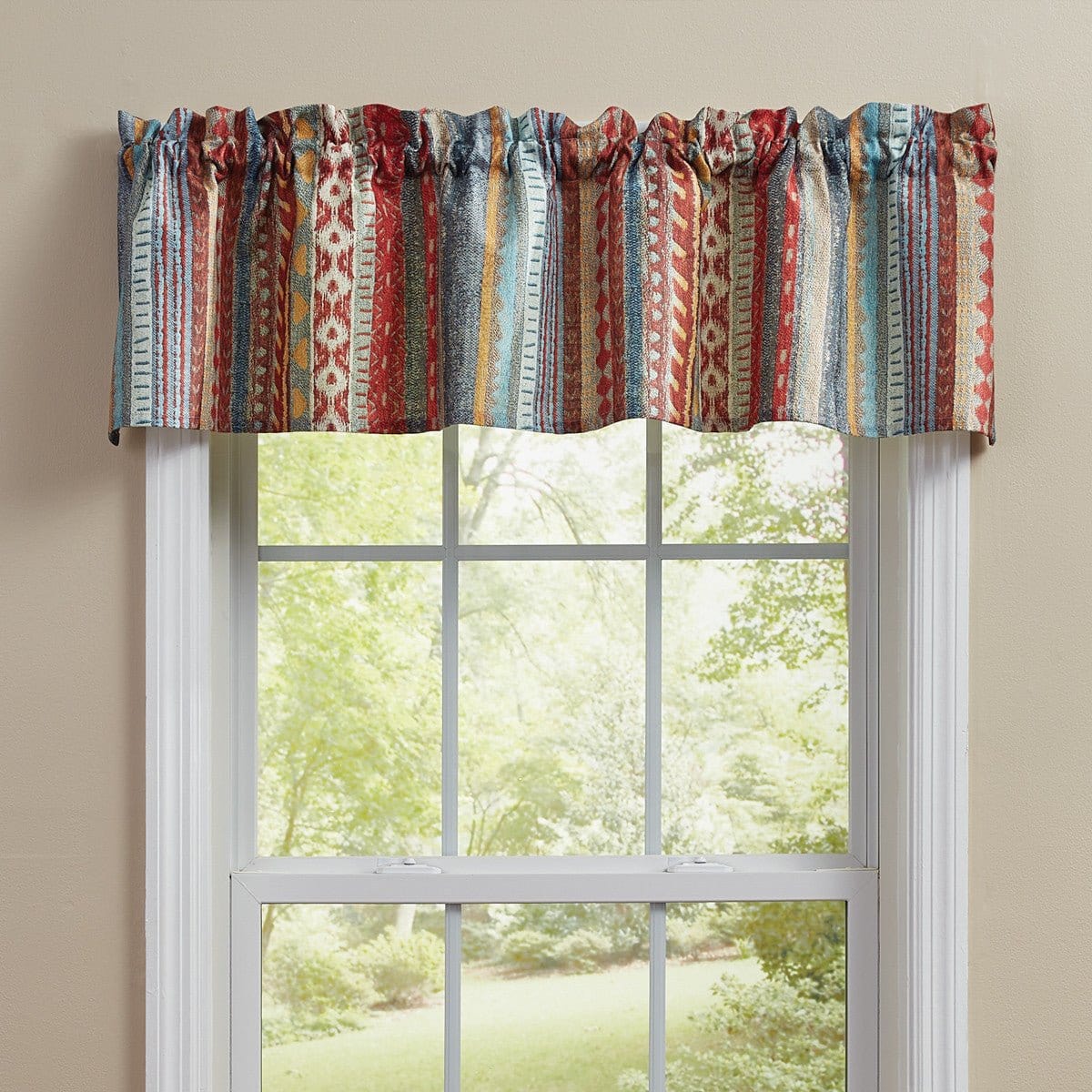 Rio Grande Printed Valance Unlined-Park Designs-The Village Merchant