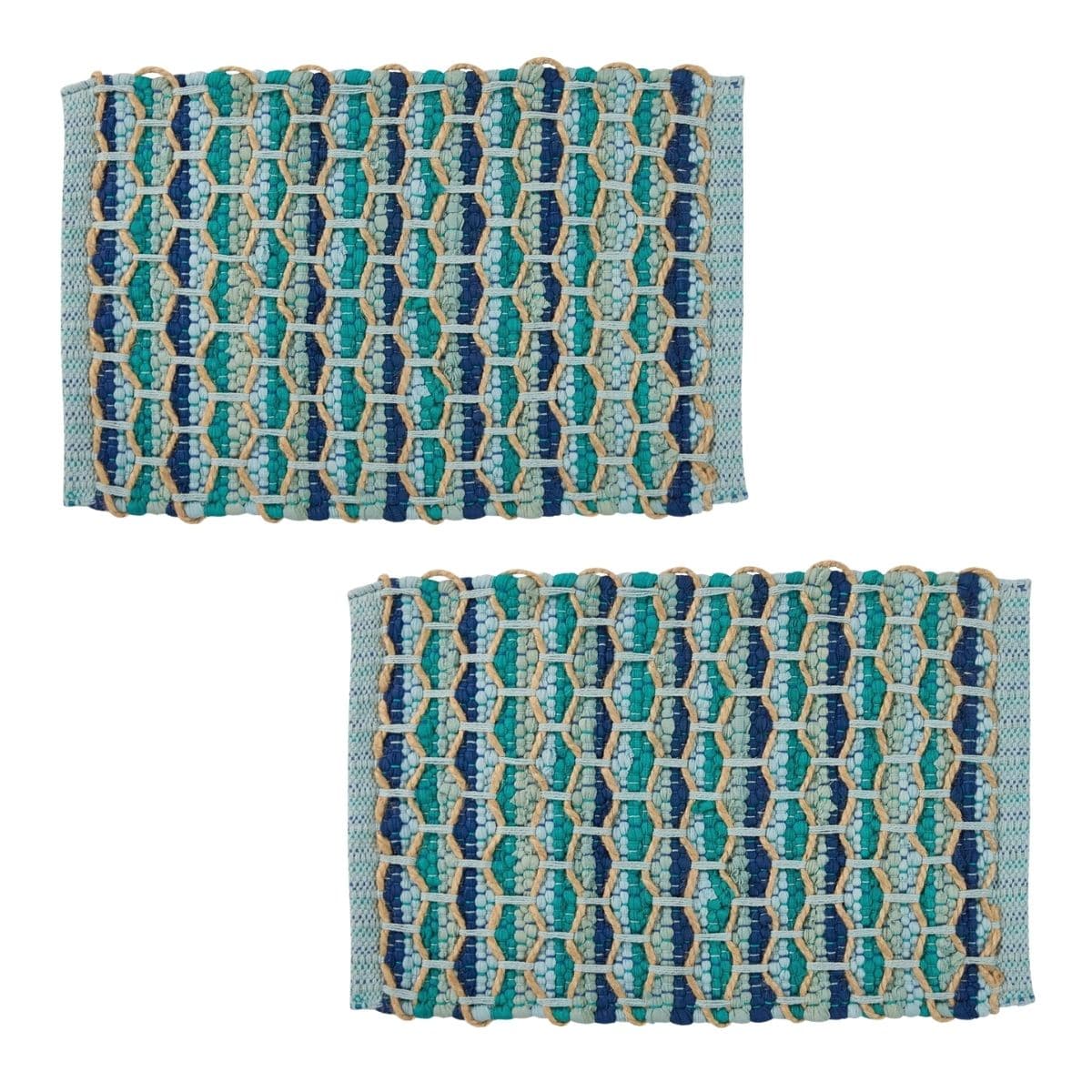 Park Designs Ripples Chindi Placemat Set of 2