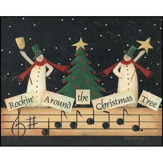 Rockin Around By Jill Ankrom Art Print - 8 X 10-Penny Lane Publishing-The Village Merchant