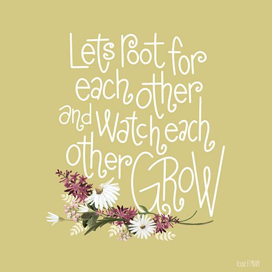 Penny Lane Publishing Root For Each Other By House Fenway Art Print - 12 X 12