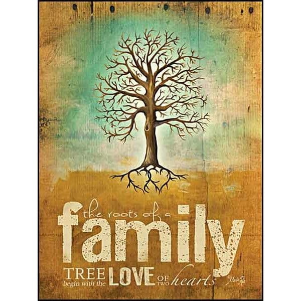 Roots Of A Family By Marla Rae Art Print - 12 X 16-Penny Lane Publishing-The Village Merchant