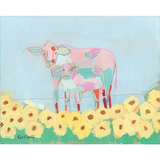 Rory And Teal By Kait Roberts Art Print - 12 X 16-Penny Lane Publishing-The Village Merchant