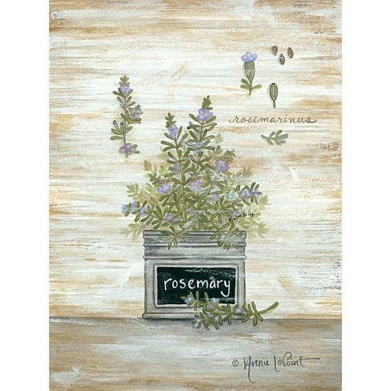 Penny Lane Publishing Rosemary Botanical By Annie La Point Art Print - 12 X 16