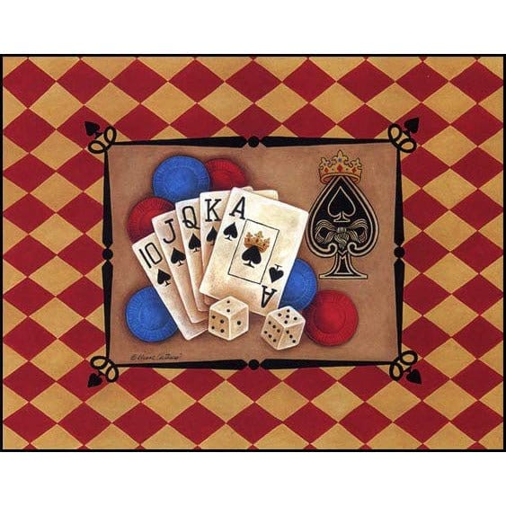 Royal Flush By Diane Arthurs Art Print - 11 X 14-Penny Lane Publishing-The Village Merchant