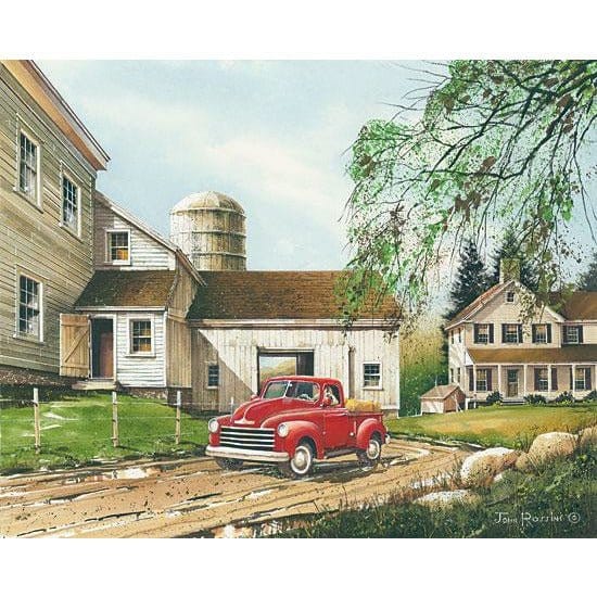 Rural Living By John Rossini Art Print - 12 X 16-Penny Lane Publishing-The Village Merchant