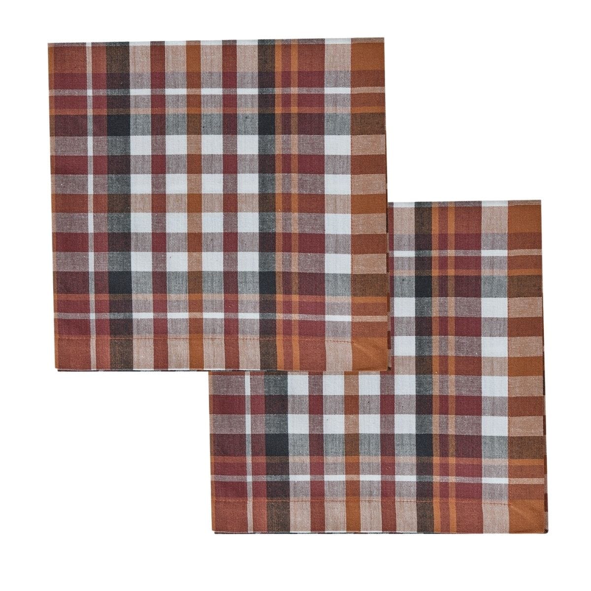 Russett Plaid Napkin Set of 2