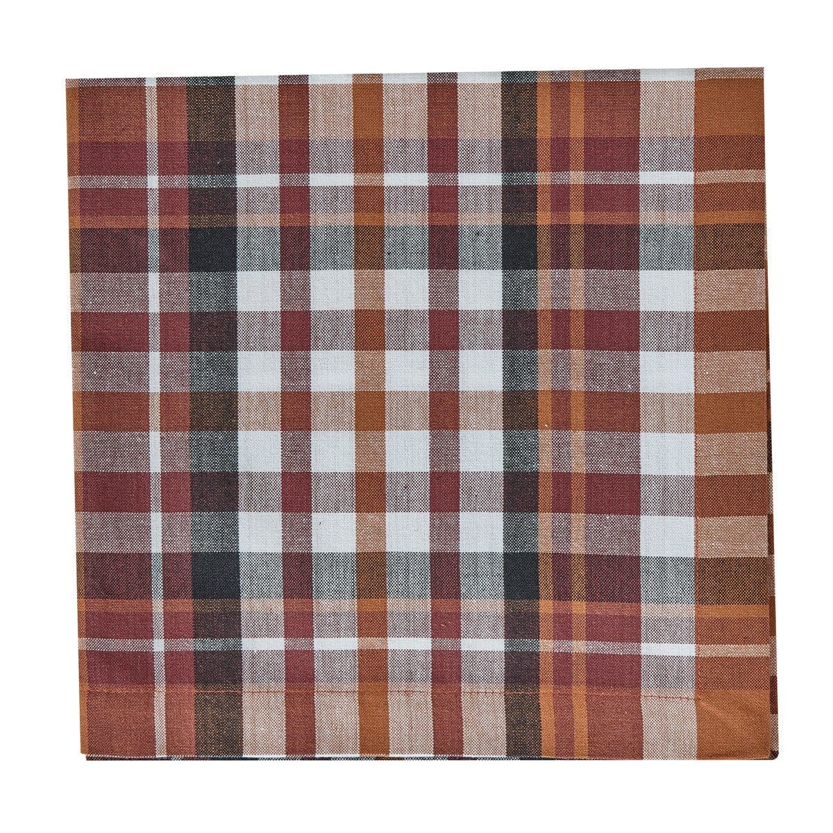 Russett Plaid Napkin Set of 2