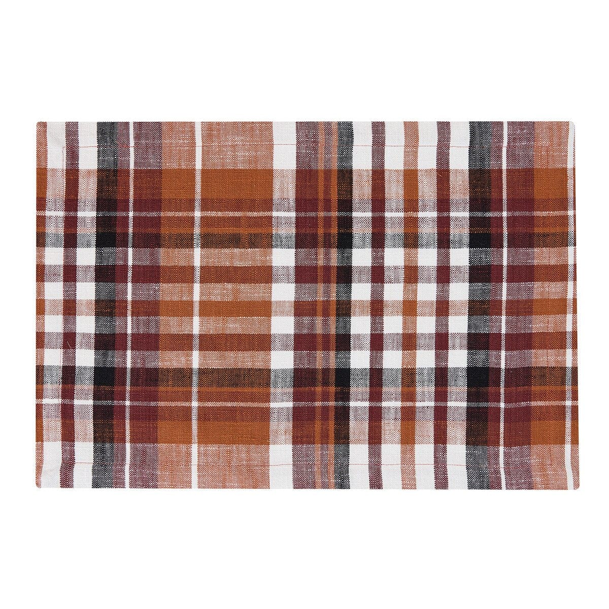 Russett Plaid Placemat Set of 2