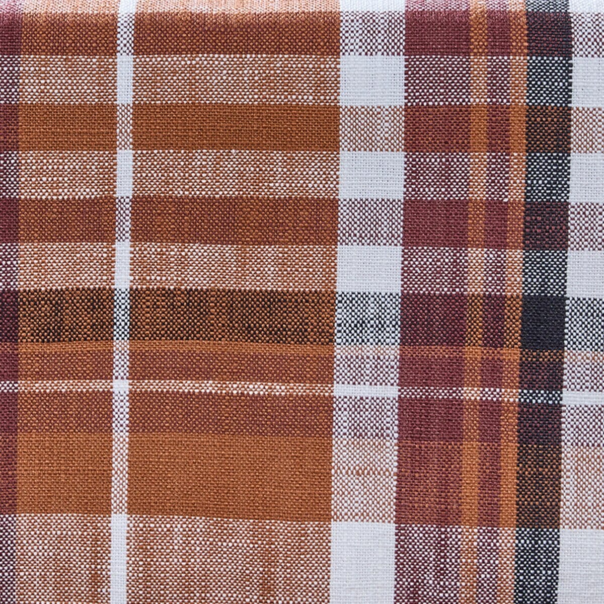 Russett Plaid Table Runner 54'' Long