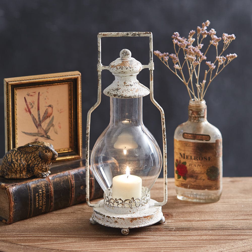 Rustic Cottage Lantern For Pillar &amp; Votive Candles