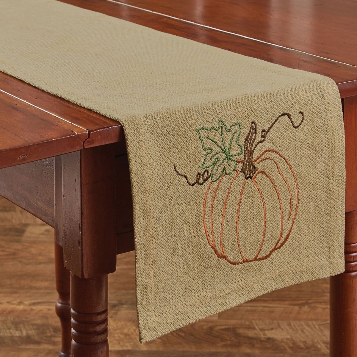 Rustic Pumpkin Table Runner 54&quot; Long-Park Designs-The Village Merchant