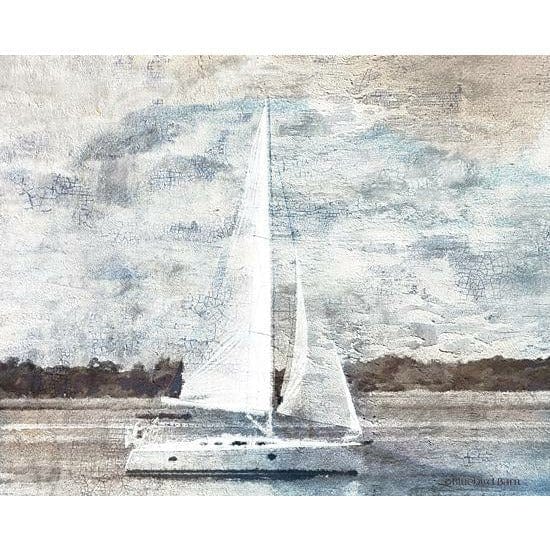 Sailboat On Water By Bluebird Barn Art Print - 12 X 16-Penny Lane Publishing-The Village Merchant