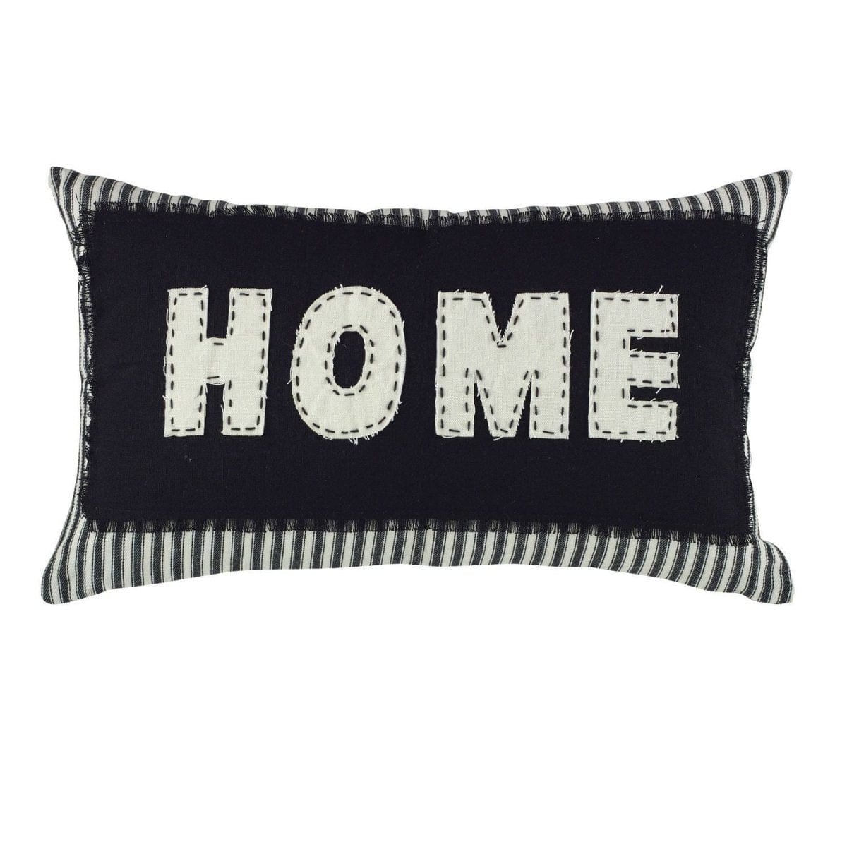 Salt & Pepper Appliqued Home Pillow 12" x 20"-Park Designs-The Village Merchant