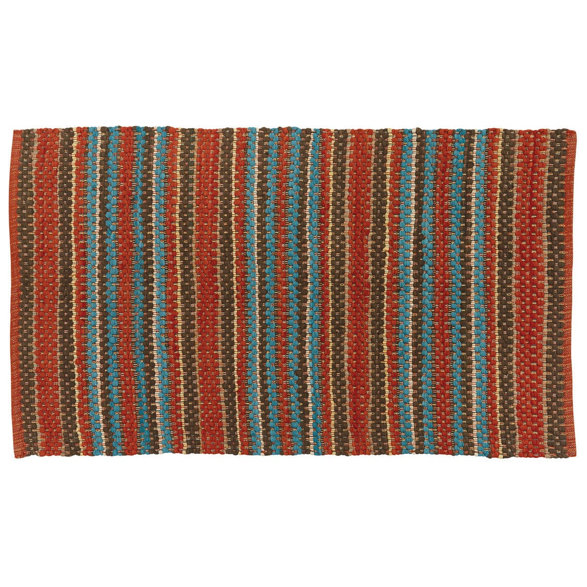 Santa Fe Woven Chindi Rag Rug 36&quot; X 60&quot; Rectangle