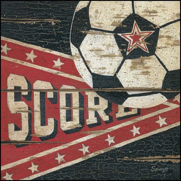 Score By Linda Spivey Art Print - 12 X 12-Penny Lane Publishing-The Village Merchant