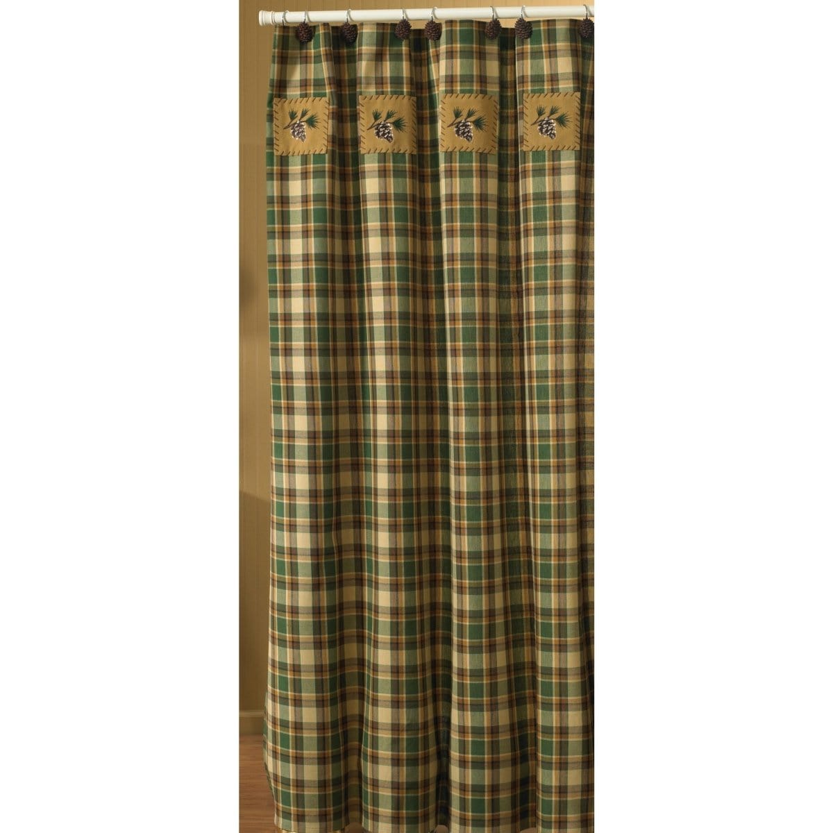 Scotch Pine Shower Curtain-Park Designs-The Village Merchant