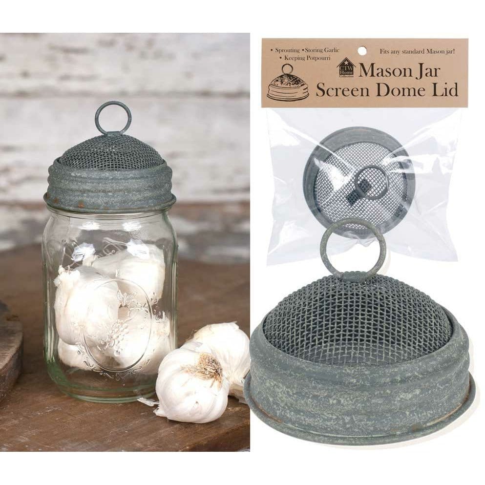Screen Dome Mason Jar Lid-CTW Home-The Village Merchant