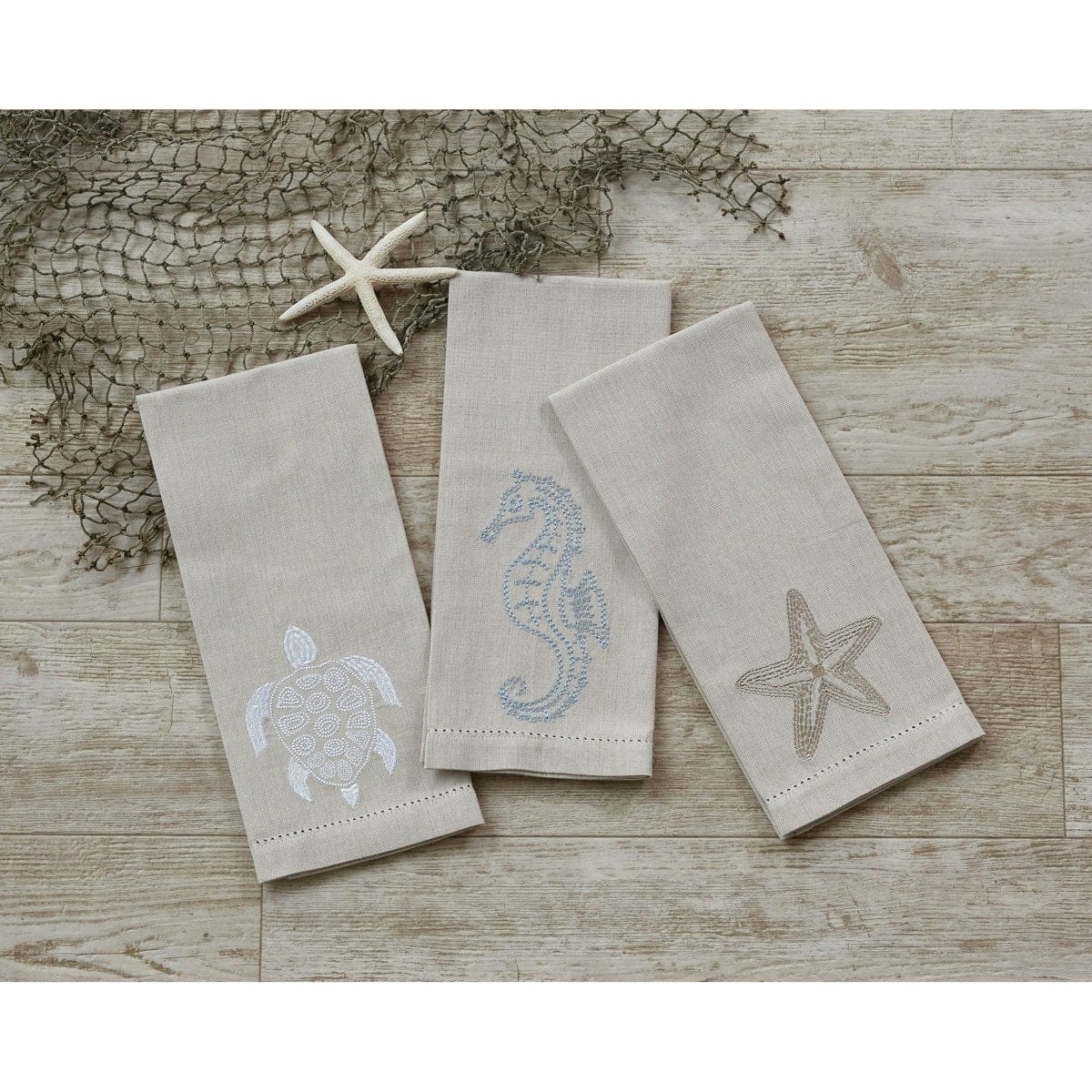 sea horse Decorative Towel-Park Designs-The Village Merchant