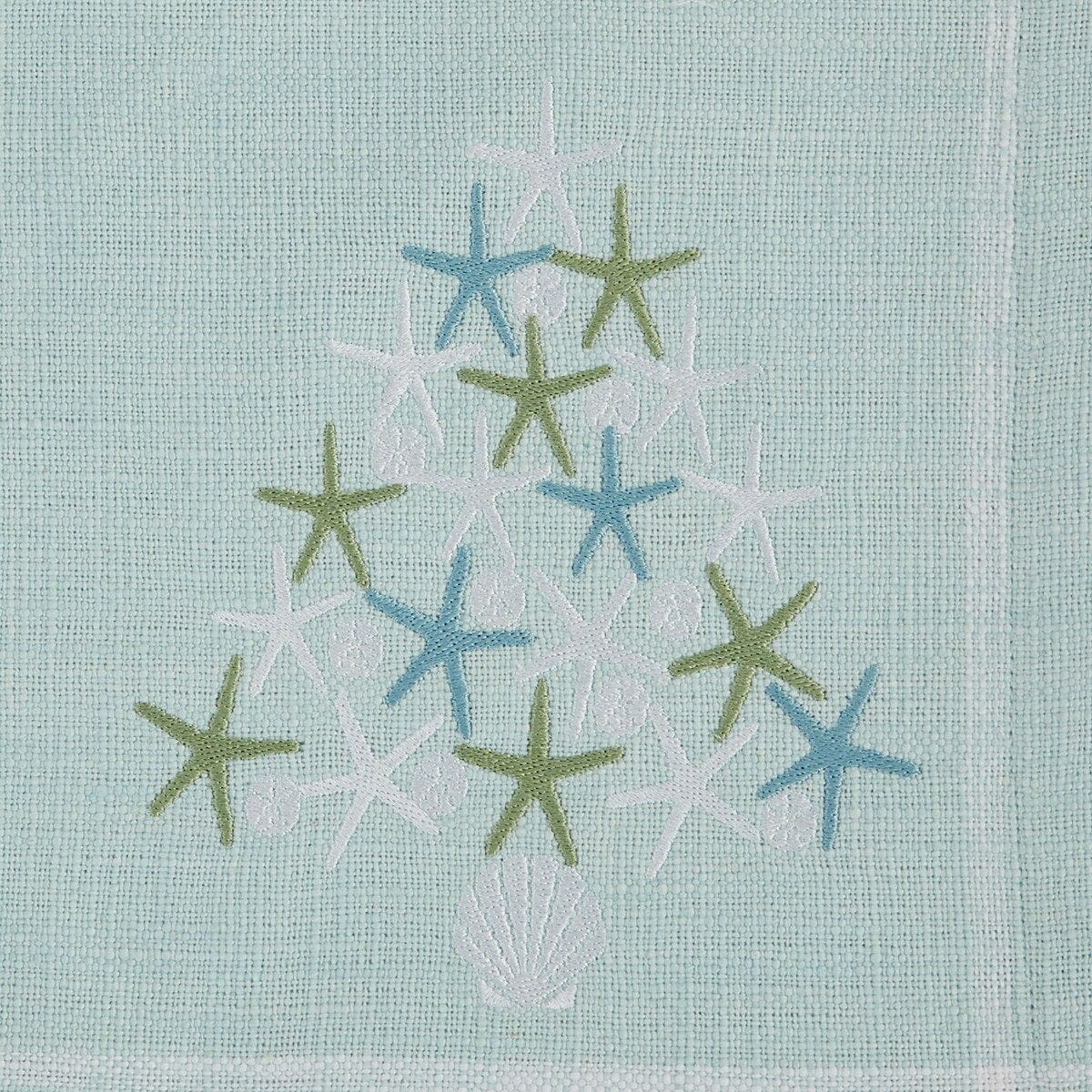 Seas And Greetings Embroidered Placemat Set of 2