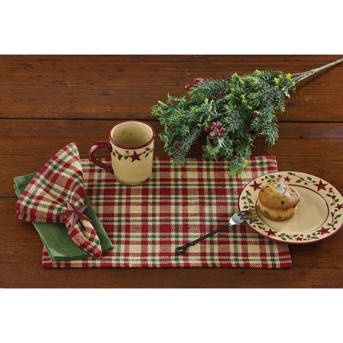 Season&#39;s Greetings Placemat-Park Designs-The Village Merchant