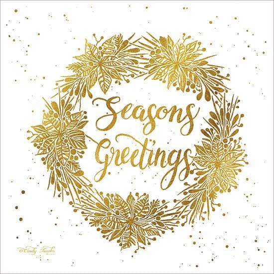 Seasons Greetings By Cindy Jacobs Art Print - 12 X 12-Penny Lane Publishing-The Village Merchant