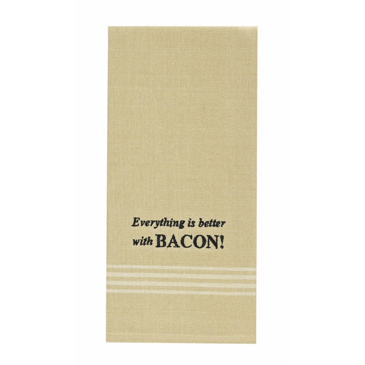 Park Designs Sentiments Better With Bacon Decorative Towel