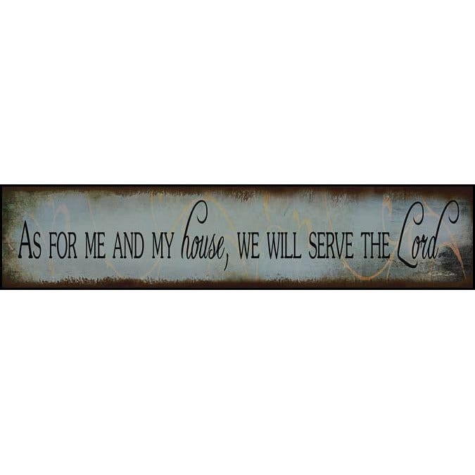Serve The Lord By Dee Dee Reynolds Art Print - 4 X 18-Penny Lane Publishing-The Village Merchant