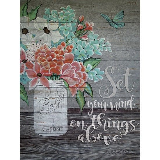 Set Your Mind On Things Above By Cindy Jacobs Art Print - 12 X 16-Penny Lane Publishing-The Village Merchant