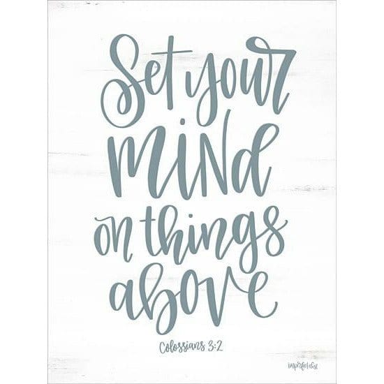 Penny Lane Publishing Set Your Mind On Things Above II By Imperfect Dust Art Print - 12 X 16