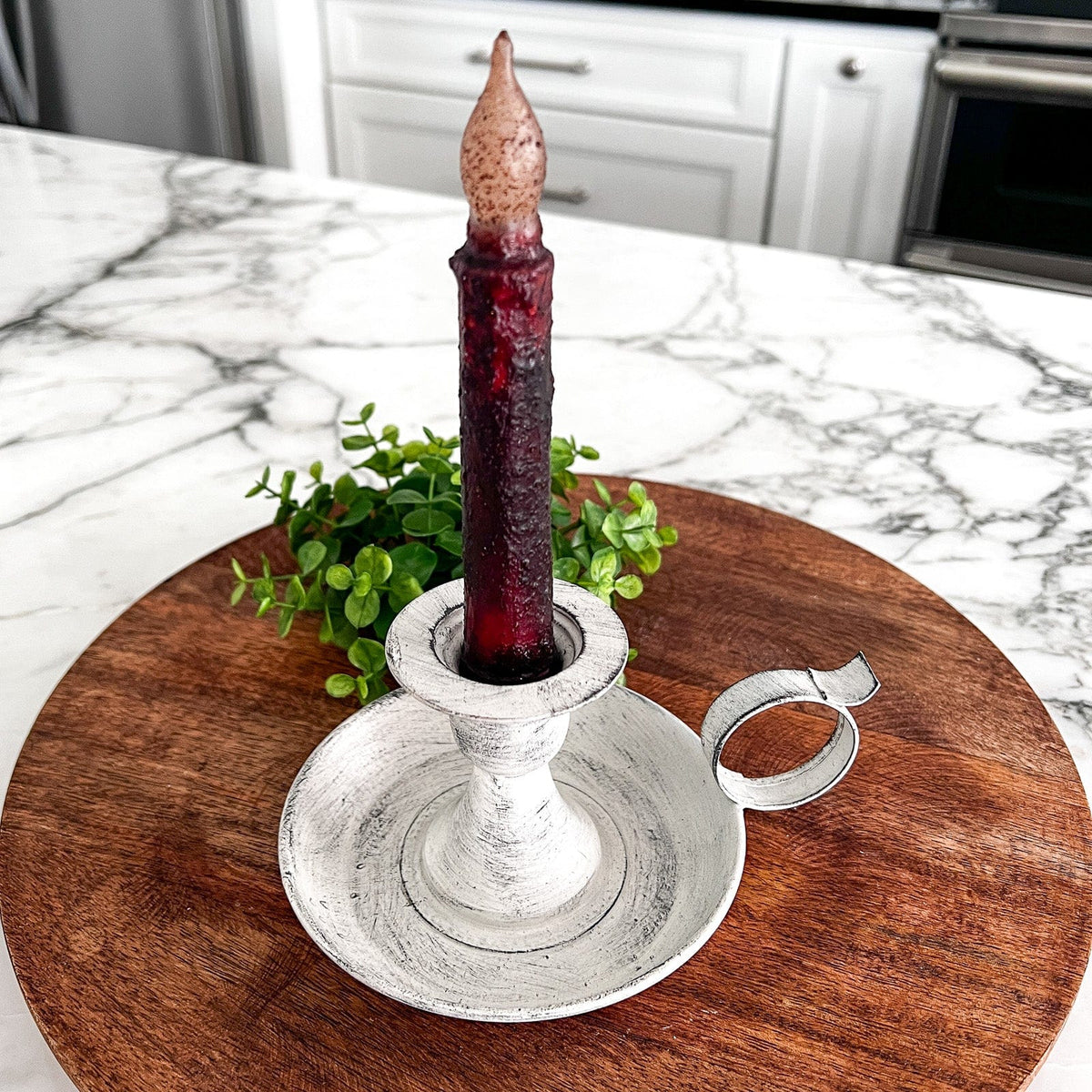 Shabby Chic Courting Candle Holder For Taper Candles