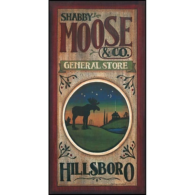 Shabby Moose & Co. By Tonya Crawford Art Print - 10 X 20-Penny Lane Publishing-The Village Merchant