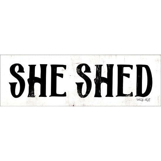 She Shed By Cindy Jacobs Art Print - 6 X 18-Penny Lane Publishing-The Village Merchant