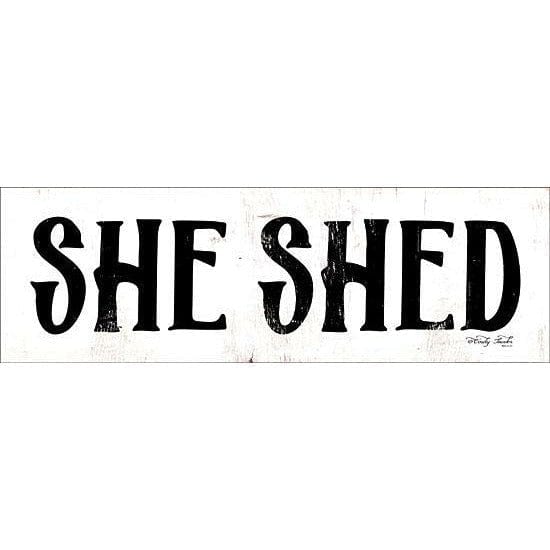Penny Lane Publishing She Shed By Cindy Jacobs Art Print - 6 X 18