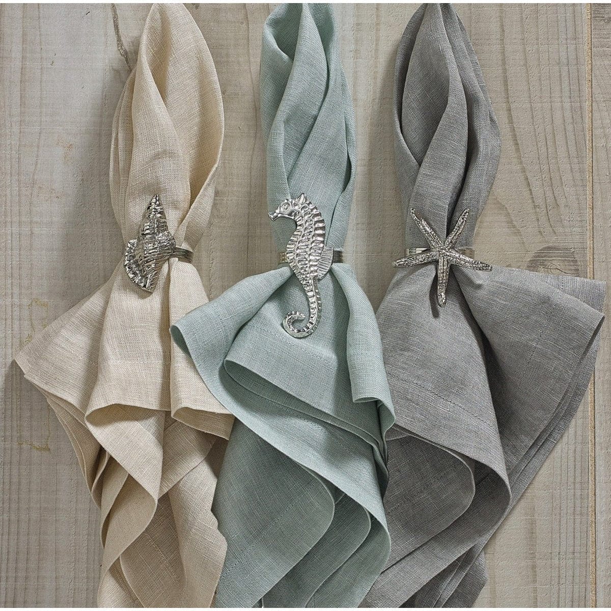 Shell In Silver Napkin Ring-Park Designs-The Village Merchant