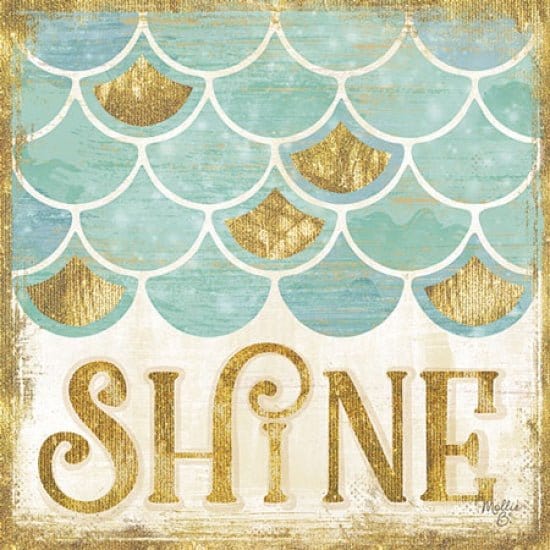 Shine By Mollie B Right Art Print - 12 X 12-Penny Lane Publishing-The Village Merchant