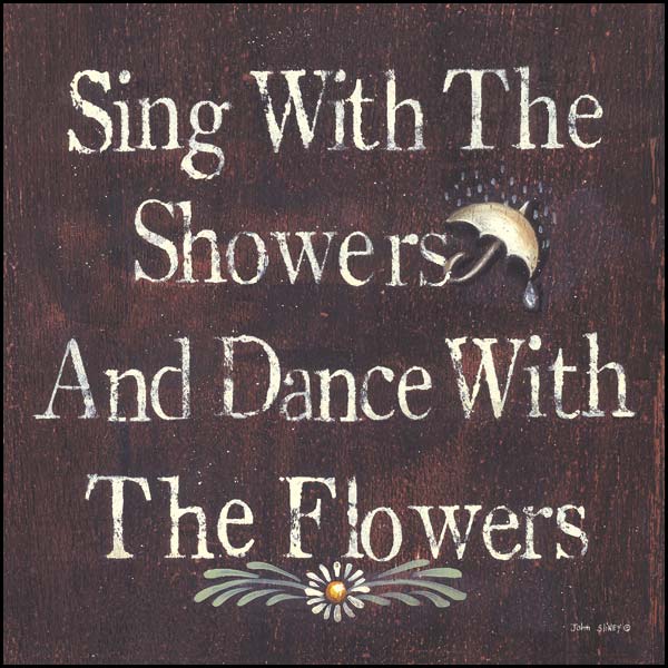 Showers And Flowers By John Sliney Art Print - 12 X 12-Penny Lane Publishing-The Village Merchant