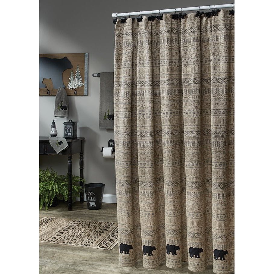 Signal Mountain Shower Curtain-Park Designs-The Village Merchant