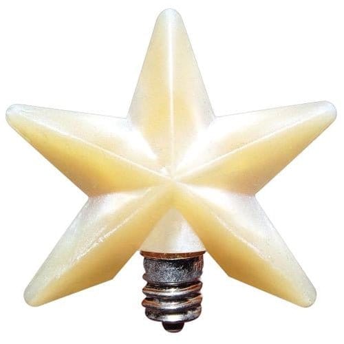 Silicone Dipped Star - Warm Novelty Light Bulb Candelabra Socket-Craft Wholesalers-The Village Merchant